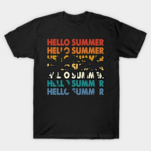 Hello Summer T Shirt For Women Men T-Shirt